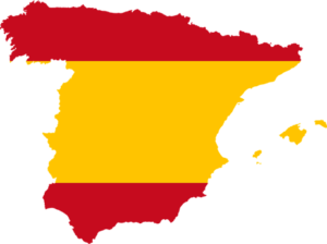 curso de Espanhol bandeira